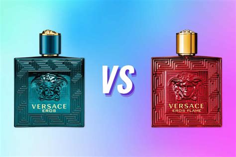 versace eros vs eros flame|versace eros flame for men.